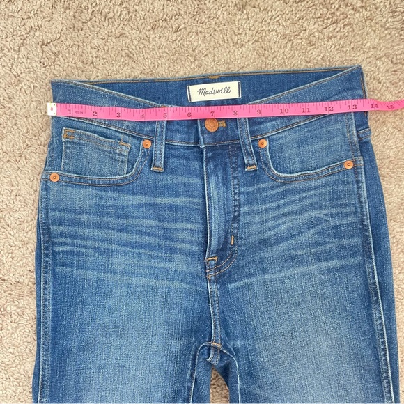 Madewell 10" High-Rise Skinny Jeans: Cutout Tulip Hem Edition - Picture 10 of 16